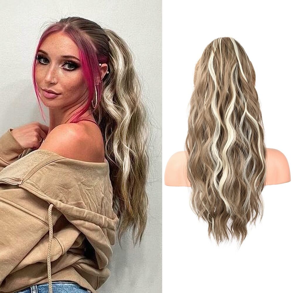 22 Inch Drawstring Ponytail Hair Extension, 18D-204H003